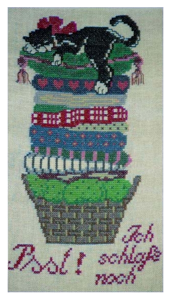 katze auf der erbse